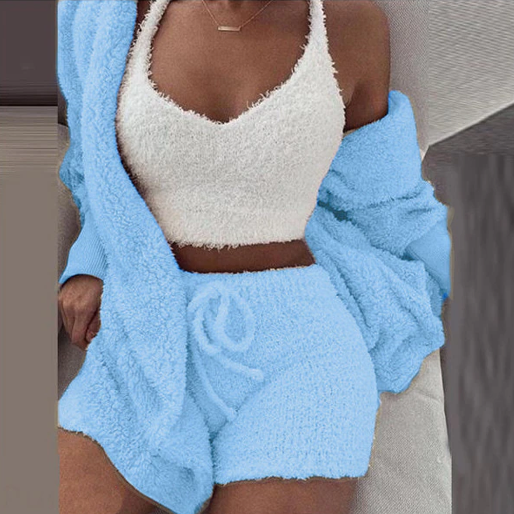 Cozy Knitted 3-piece Set-Inspiring Wave