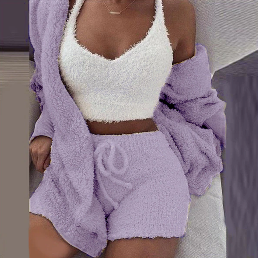 Cozy Knitted 3-piece Set-Inspiring Wave