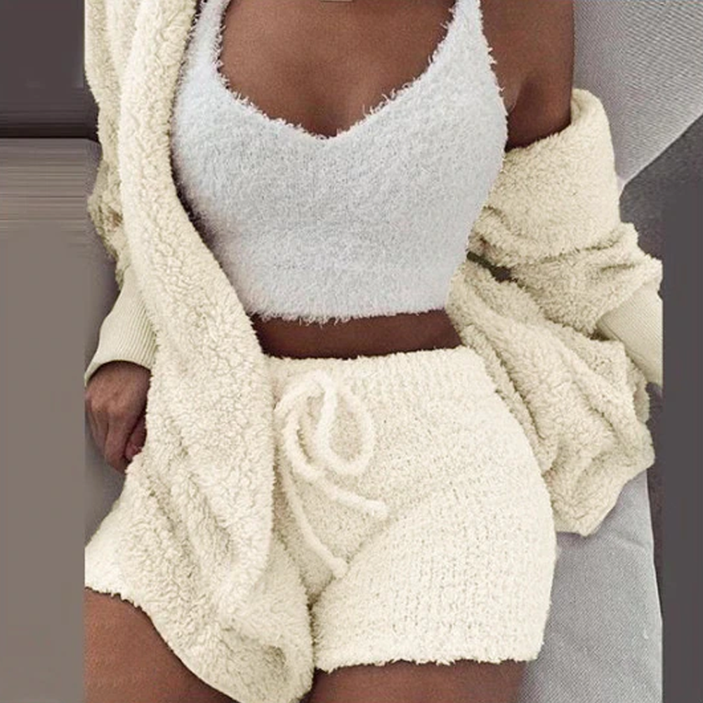 Cozy Knitted 3-piece Set-Inspiring Wave